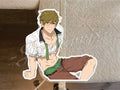 Anime Fun Pinup Guy 3 Custom Sticker man sexy ecchi manga gay pride lewd boy