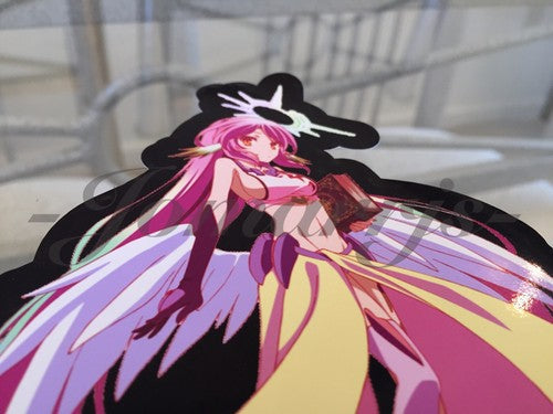 No Game No Life - Anime - Jibril Sticker Decals Vinyl Sign flügel sora lap top