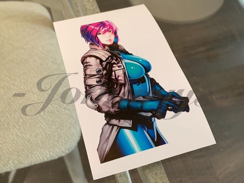Ghost in the Shell - Anime - Major Motoko Kusanagi Sticker Decal Vinyl laptop b