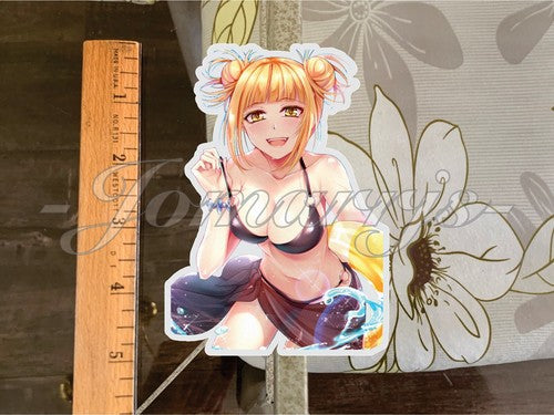 My Hero Academia Anime Himiko Toga Bikini Sun Fun Sticker Vinyl manga 1. ecchi