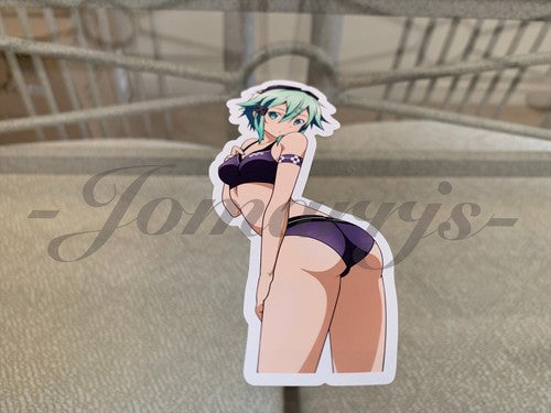 Sword Art Online - Anime - Sinon Shino Asada Bikini Sun Fun b. Sticker Vinyl SAO