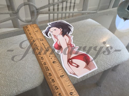 My Hero Academia - Anime - Momo Yaoyorozu Bikini Sun Fun Sticker Decal Vinyl