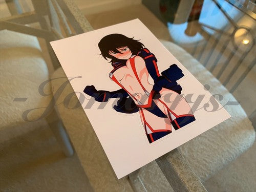 KILL la KILL - Matoi Ryuuko Bikini Sun Fun Sticker Decal
