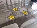3 Authentic Rockstar Energy Drink Stickers Decal Logo BMX Motocross Racing