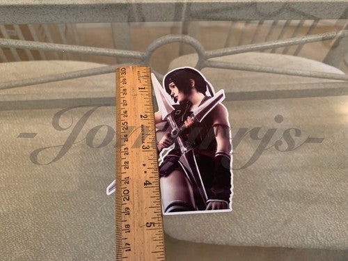 Final Fantasy - Gaming - Yuffie Kisaragi Sticker Decals Vinyl ff 7 anime vii B.