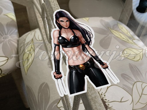 X-Men - Anime - X-23 Custom Color Sticker Decal Comics x23 marvel dc wolverine