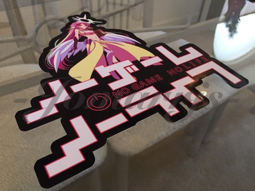 No Game No Life - Anime - Jibril Sticker Decals Vinyl Sign flügel sora lap top