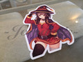 Kono Subarashii Anime - Megumin Sticker Decal Vinyl Comic konosuba laptop manga
