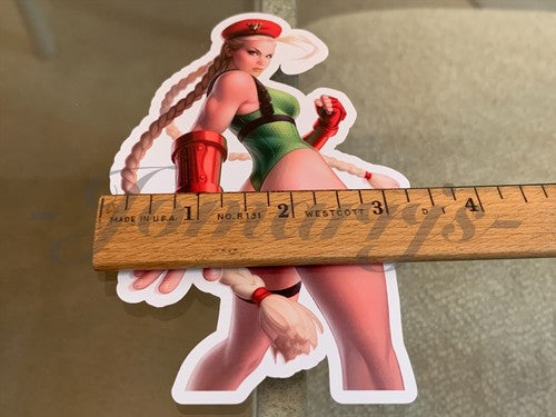 Street Fighter - Anime - Cammy White Killer Bee Sticker Decal Vinyl #1 bikini
