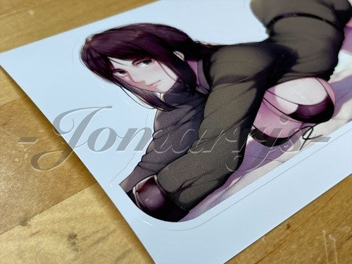 Attack on Titan Anime Pieck Finger Custom Sticker Decal Vinyl manga 1 ecchi