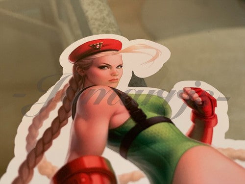Street Fighter - Anime - Cammy White Killer Bee Sticker Decal Vinyl #1 bikini
