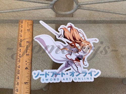 Sword Art Online - Anime - Asuna Yuuki Sticker Vinyl Sign Decal Custom Manga SAO
