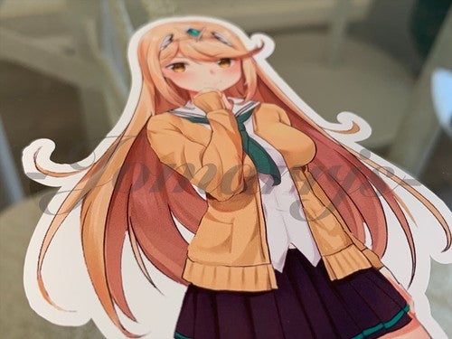 Xenoblade - Anime - Mythra Custom Sticker Decal Vinyl #a