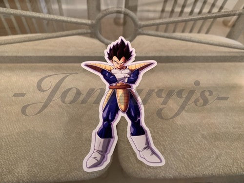 Dragon Ball Z Vegeta (e.) Sticker Vinyl Sign Comic DBZ super saiyans