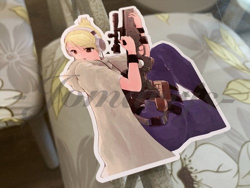 Fullmetal Alchemist - Anime - Riza Hawkeye Sniper Custom Sticker Decal manga