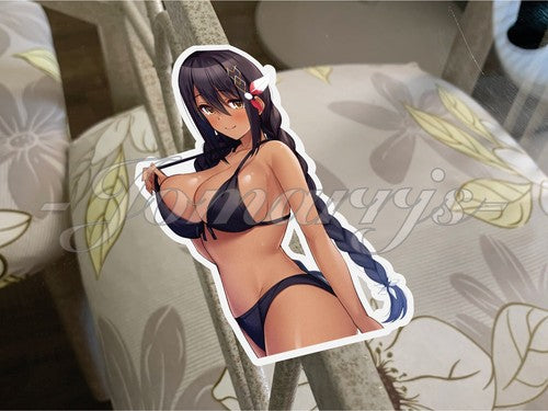 Azur Lane Anime South Dakota Bikini Sun Fun Lingerie Sticker 1 ecchi waifu sexy