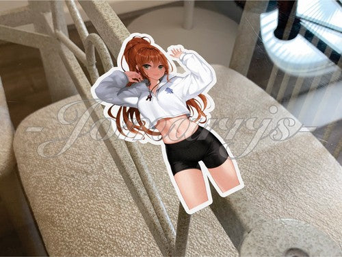 BanG Dream! Anime Imai Lisa Custom Colored Sticker Vinyl Decal manga 3 waifu
