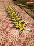 10 Authentic Rockstar Energy Drink Stickers Decal / Sign / Stars BMX Motocross