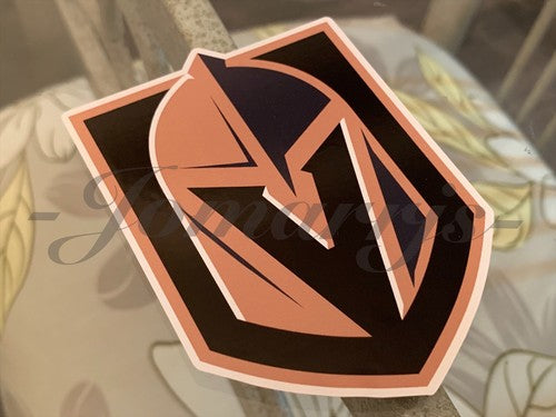 Vegas Golden Knights Hockey Team Logo NHL Sticker Decal Vinyl #VegasBorn