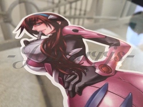 Neon Genesis Evangelion Mari Theory Sticker Decal