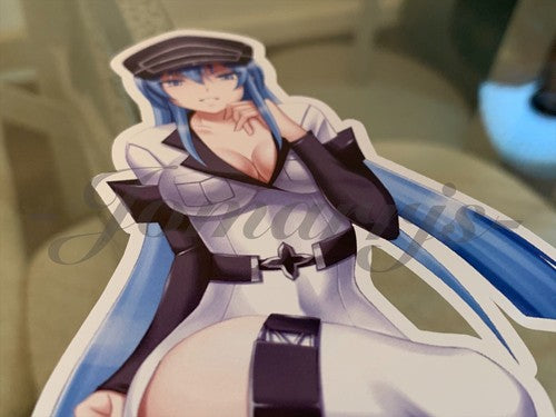 Akame ga Kill! - Anime - General Esdeath Custom Sticker Decal Vinyl #19