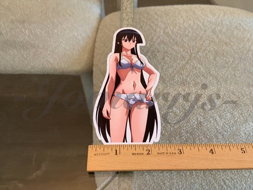 Akame ga Kill! - Anime - Akame Bikini Sun Fun Custom Sticker Decal Vinyl #3