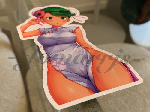 Pokemon - Anime - Mao Mallow Custom Sticker Decal Vinyl bikini sun fun manga #2