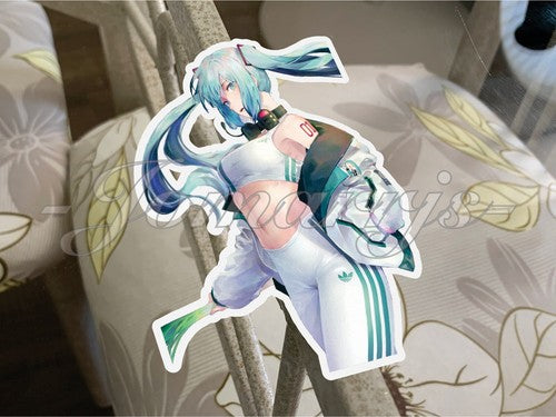 Vocaloid Anime Hatsune Miku “Impossible Is Nothing” Sticker manga ecchi sexy