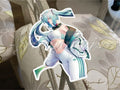 Vocaloid Anime Hatsune Miku “Impossible Is Nothing” Sticker manga ecchi sexy