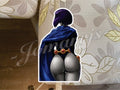 Teen Titans Raven Custom Colored Sticker Decal ecchi pin up bikini fun lewd g.