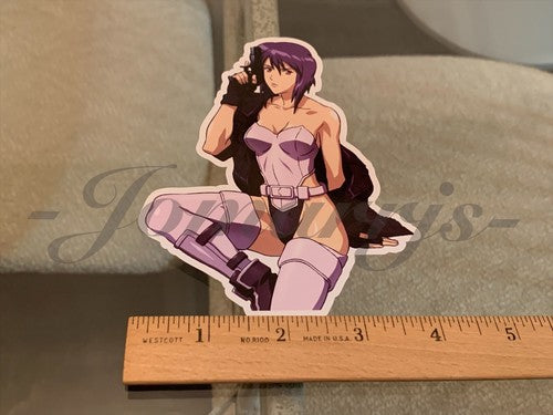 Ghost in the Shell - Anime - Major Motoko Kusanagi Sticker Decal Vinyl laptop C