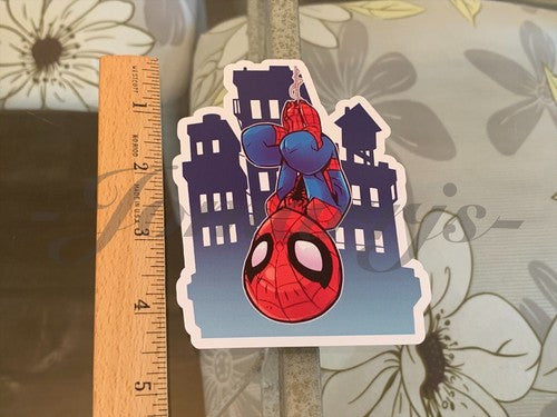 Spiderman - Anime - Spider-Man Chibi Custom Sticker Decal Sign manga Marvel