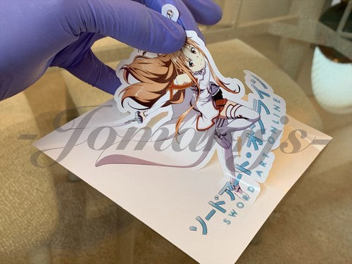 Sword Art Online - Anime - Asuna Yuuki Sticker Vinyl Sign Decal Custom Manga SAO