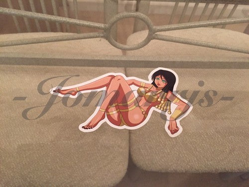 Dragon Ball Z - Anime - Helles Bikini “Chillin” Sun Fun Sticker Decal Vinyl DBZ