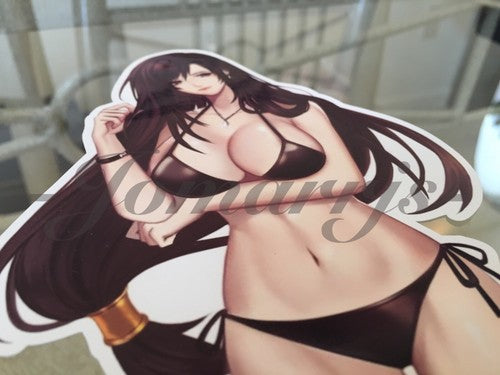Final Fantasy Gaming Tifa Lockhart Bikini Sticker Decal Vinyl FF 7 xii anime