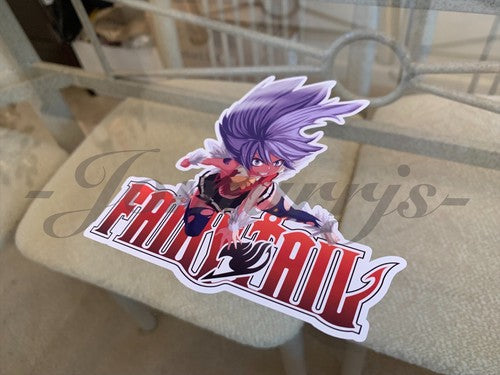 Fairy Tail - Anime - Wendy Marvell Sticker Vinyl Sign custom mage guild