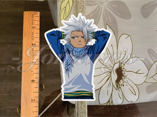 Bleach - Anime - Toshiro Hitsugaya Custom Colored Sticker Decal Vinyl 1. manga