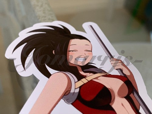 My Hero Academia - Anime - Momo Yaoyorozu Custom Colored Sticker Decal Vinyl #2