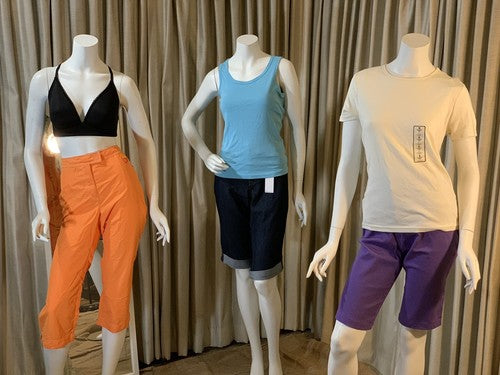 NWT Style & Co. Sport Women's Orange  Active Capri Beach Outdoor Pants Size: 10