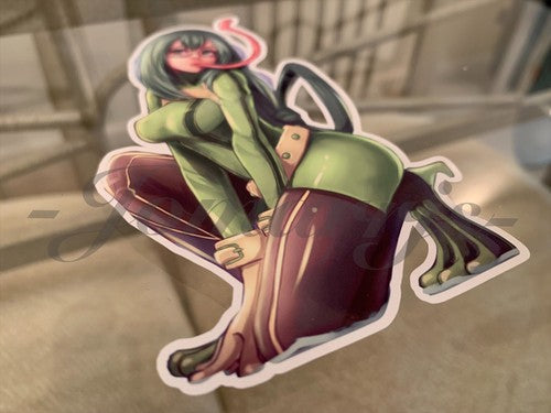 My Hero Academia - Anime - Froppy Tsuyu Asui (a.) Sticker Vinyl manga sexy