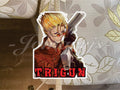 Trigun Anime Vash the Stampede Emblem Logo Custom Sticker Decal Vinyl Art manga