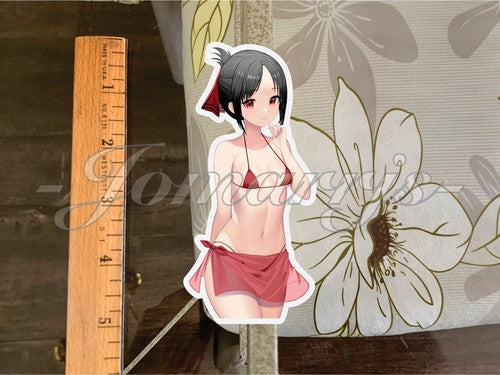 Kaguya-sama: Love is War Anime Kaguya Shinomiya Bikini Sticker Decal ecchi a.