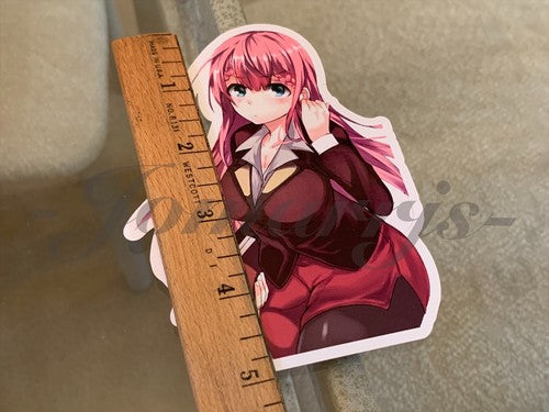 Bokuben (We Never Learn) - Anime - Mafuyu Kirisu Custom Sticker Decal 1 manga