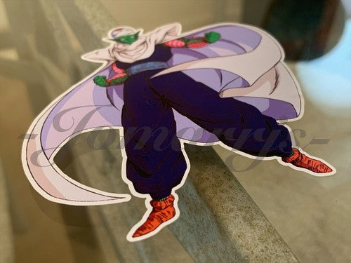 Dragon Ball Z Piccolo #1 Custom Colored Sticker Vinyl Comic DBZ super saiyan