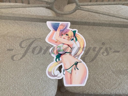 Sword Art Online - Anime Leafa Suguha Kirigaya Bikini Sun Fun Sticker SAO
