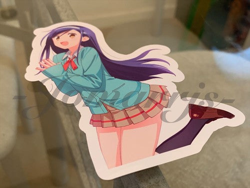 Bokuben (We Never Learn) - Anime - Fumino Furuhashi Custom Sticker Decal 1 manga