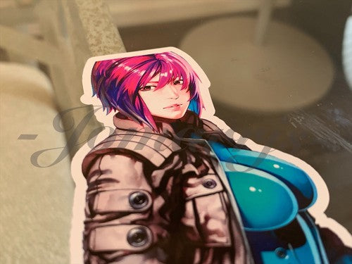Ghost in the Shell - Anime - Major Motoko Kusanagi Sticker Decal Vinyl laptop b