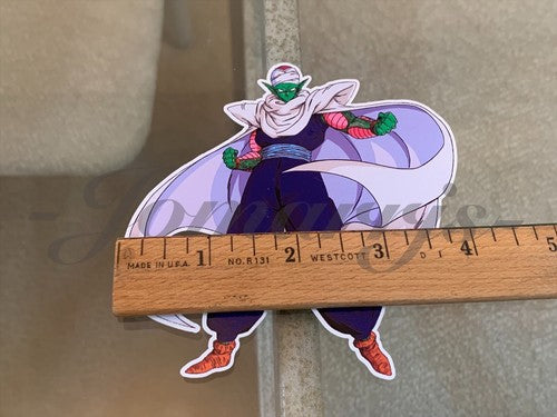 Dragon Ball Z Piccolo #1 Custom Colored Sticker Vinyl Comic DBZ super saiyan