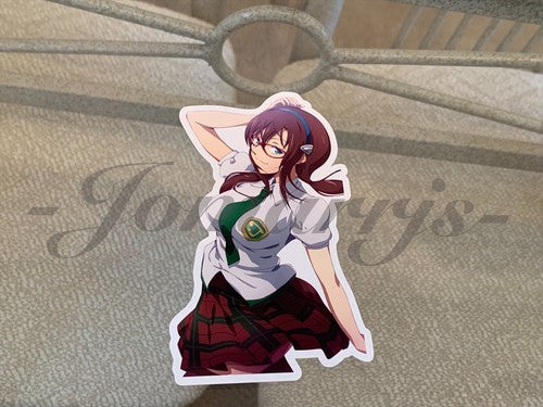 Neon Genesis Evangelion Mari Theory Sticker Decal