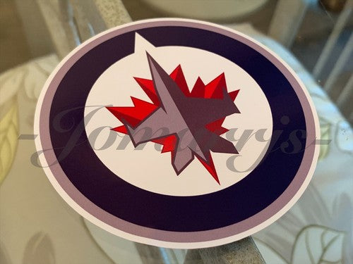 Winnipeg Jets Hockey Team Logo NHL Sticker Decal Vinyl #GoJetsGo